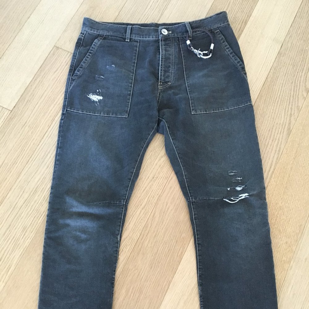 Brunello Cucinelli dark jean size 48